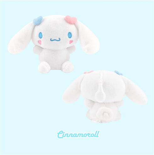 Cutie Hello Kitty Friends Character Plush Bag Clip Keychain Backpack Hanger 1PC 4.7in Cutie Cinnamoroll...