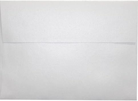 LUXPaper 4Bar A1 Invitation Envelopes | Peel & Press | 3 5/8" x 5 1/8" | Crystal Metallic | 80lb. Text | 50 Qty...