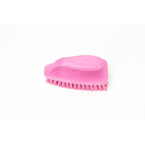 SPARTA Scrub Brush with Iron Shaped Handle and Stiff Bristles, Heavy Duty Scrubber Brush for Kitchen, Bathroom, Shower, Tile, Sink, Carpet and Bak...