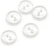 1000 Pieces Resin Buttons 2 Holes Sewing Flatback Button Round Craft Buttons for Sewing, Scrapbooking, DIY Project Sewing Buttons (11.4mm)...
