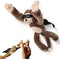 Flying Screaming Monkey Flingshot, Novelty Flingshot Monkey Slingshot Flying Stuffed Screaming Monkey Plush Doll Toy Xmas Gift (1)...