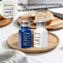 Farmhouse Salt And Pepper Shakers Set,Kitchen Decor,Glass Blue Salt And Pepper Shakers Set,Cute Salt Shaker,Gift For Women,Modern Farmhouse Decor,...