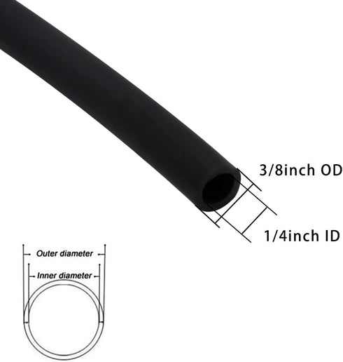 JoyTube Natural Latex Rubber Tubing, 1/4" ID x 3/8" OD 10 Feet Surgical Tubing for Home Hospital Laboratory Speargun Band Slingshot Catapult Hose ...
