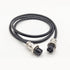 3.28 ft GX16 4 Pin Double Female Head Aviation Cordset, GX16 4Pins Female to Female Connector Electrical Cable Panel Mount Circular Metal Aviation...