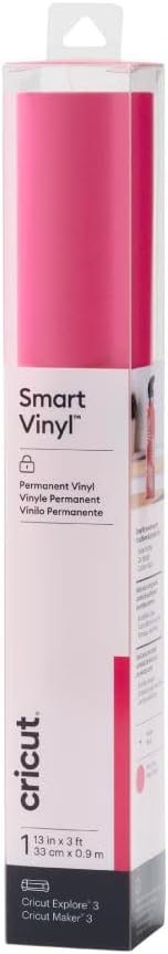 Cricut Smart Vinyl - Permanent (3 ft) - Party Pink...