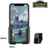 Stick-on Gravity Car Phone Holder Sleeves Strong Sticker Two Sides Cradle (Black)......
