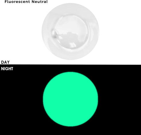 Artecho Glow in the Dark Paint, Neon Neutral 59ml,2oz Bottle, Fluorescent Acrylic Paint for Decoration, Art Painting, Outdoor and Indoor Art Craft...