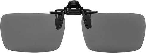 JOVAKIT Square Polarized Clip On Flip Up Sunglasses Over Prescription Glasses for Men Women Rectangle Shape Sun Glasses...