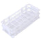 1 Piece Test Tube Rack Plastic Lab Test Tube Rack 21 Holes Detachable Lab Test Tube Rack Holder Centrifuge Tube Holder Centrifuge Tube Rack for 30...
