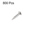 uxcell Small Tiny Hardware Nails Carbon Steel 1.2X6mm(DxL) for DIY Decorative Wooden Boxes Accessories Silver Tone 800pcs...
