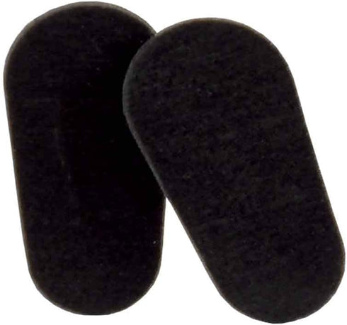 GMS Optical Soft Foam Self-Adhesive Nose Pads for Glasses, Sunglasses, and Eye-wear – 15mm (5 Pair, Black)...