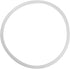 Replacement Clear Silicone, 6 Sizes Replacement Clear Silicone Gasket Sealing for Home Pressure Cooker Kitchen Tool (Diameter 24cm/9.44in)...