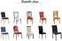 Stretch Spandex Dining Chair Cover Covers Slicovers for Wedding Banquet Dining Room (White)...