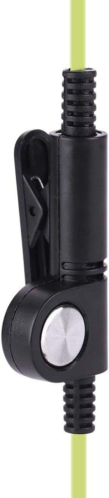 Earphone for Walkie Talkie Radio, 118 cm /46.46 Inch Headset for K Head 2Pin Walkie Talkie Radio, Mic Headphone for Policeman or Security Guards(G...