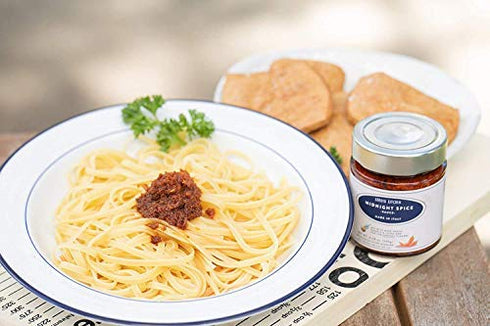 Arroyo Kitchen Midnight Spice Sauce, Made in Italy, Oil Blend of Sundried Tomato, Garlic & Italian Spices, All Natural, Preservative Free, Clean I...