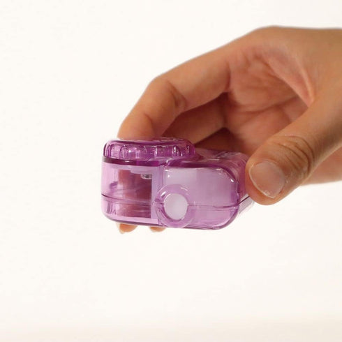 KUTSUWA STAD T'GAAL Angle Adjustable Pencil Sharpener, Translucent Purple, 1 ea. (RS036PU)...