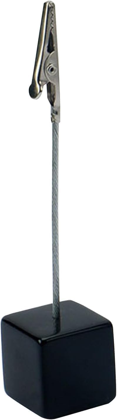 4Pcs Memo Clip Holders Stand with Alligator Clasp Pictures Card Paper Note Clip for Office Home Use, Office Memo Holders, Desk Accessories and Wor...