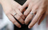 Uloveido 1 Pair Wedding Engagement Couple Ring Set for Women and Men Valentine's Day Gift - Anniversary Promise Ring Set in Silver Color for Boyfr...