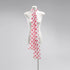 Women's Scarf Polka Dot Red and White Scarf Retro Chiffon Sheer Dot Scarf Stylish Fashion Neckerchief (red dots)...