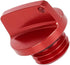 Universal Motorcycle Engine Oil Filler Cap Screw Cover Plug Replacement Red Valve Oil Cap...