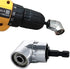 OriGlam 105 Degrees Right Angle Driver, Angle Extension Power Screwdriver Drill Attachment, 1/4 inch Drill Bits Screwdriver Socket Holder...