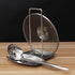Yiffee Storage Rack (Stainless Steel), Kitchen Utensil Storage Rack, Spoon Rest, Lid Holder, 7.8x6.1x7.8 inches, 0.5 lb, Rust Resistant, Dishwashe...