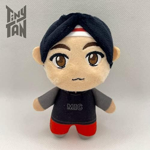 MIC Drop 5.1" Plush Doll Jin - Official Licensed Merchandise - Plushies, Kpop Merch (Jin)...