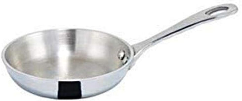 WINCO Mini Fry Pan, Silver, 4"...