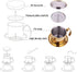 Stainless Steel Drip Coffee Filter Maker Vietnamese Style Drip Coffee Pot Infuser Ideal for on the Go/home (Gold)...