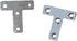 10 Pieces 2.36'' x 2.36'' L Shape Flat Bracket Flat Corner Brace for Wood Desk Chair Cabinet Drawer Closet Frame Furniture...