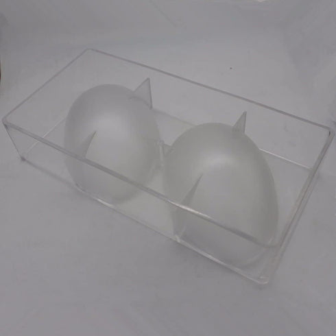 Polycarbonate Easter Eggs Chocolate Mold Ostrich Egg Shape Candy Mould 14cm (5.5inch) Long...