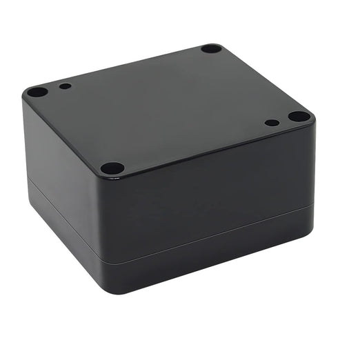 LeMotech Electrical Box ABS Plastic Project Box IP65 Waterproof Junction Box Project Case Universal Enclosure for Electronics Black 2.48x 2.28x 1....