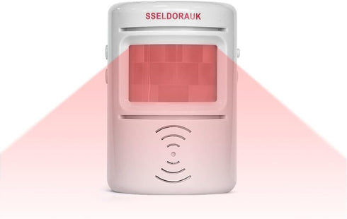 PIR Motion Sensor Door Bell Shop Visitor Alert Chime Dingdong Welcome Alarm Burglar motion detector...