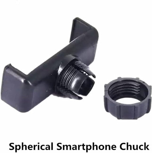 2 Pack Ring Light Phone Holder Replacement Clamp 17mm Rotate Ball Hole Clip Base for Hose Gooseneck Support Stand Live Broadcast Tripod Monopod Mo...