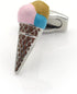 Ice Cream Cone with Three Ball Cufflinks...