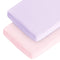 Crib Sheets Girl, Baby Crib Sheets for Standard Crib Mattress & Toddler Bed Mattress, Snug Fit Breathable Soft Fitted Crib Sheet (28''x 52''x 8'')...