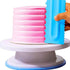 Cake Scraper Set of 9 Packs Cake Scraper Cake Decorating Comb Icing Smoother for cake decorating Plastic baking scraper Decorating Cake Edge Kitch...