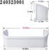 240323001 Refrigerator Door Bin, Refrigerator Side Shelf Replacement Part, (15.95in long), Fit for frigidaire kenmore, Replace AP2115741, PS429724, AH429724, 240323007, (DON’T fit freezer door)