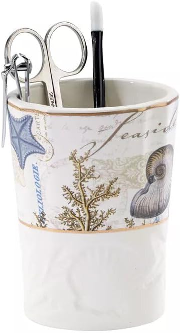 Avanti Linens - Tumbler, Guest Bathroom Essentials, Nautical Inspired Home Decor (Antigua Collection)...