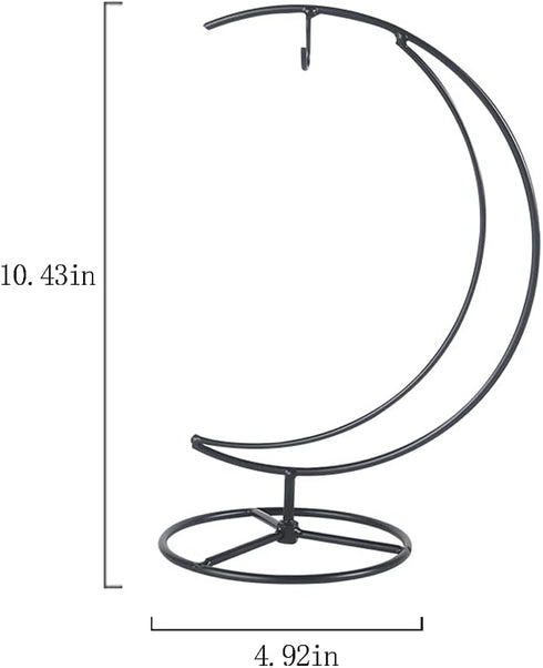 Ornament Display Stand Air Plant Stand Iron Hanging Stand Flower Pot Stand Rack Holder for Hanging Glass Globe Witch Ball Terrarium Christmas Orna...