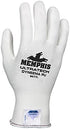 MCR Safety 9677M UltraTech Dyneema 13-gauge PU Coating Washable Gloves, White, Medium, 1-Pair...