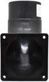 Big Horn 11433 4-5/8-Inch Flanged 4-Inch Elbow,Black...