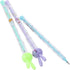 Cute Bunny Sharpening Pencils, with Replacable Refills,Stackable Pencils, Cute Rabbit Pencils...