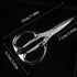Multi-purpose Kitchen Shears Scissors, Heavy Duty Stainless Steel Scissors with Strong Straight Edge Snips (Silver)...