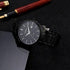 CURREN Men's Watches Classic Black/Silver Steel Band Quartz Analog Wrist Watch with Date for Man...