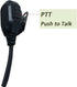 Mr350r Headset for Motorola,G Shape Earpiece with Mic PTT for Talkabout MH230R T200 T260 T600 T200TP T260TP T460 MT350R Walkie Talkie Two Way Radi...