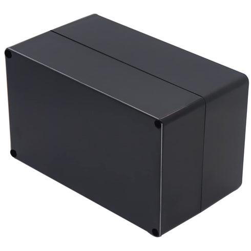 Project Box IP65 Waterproof Junction Box ABS Plastic Black Electrical Boxes DIY Electronic Project Case Power Enclosure 7.87x4.72x4.45 inch (200x1...