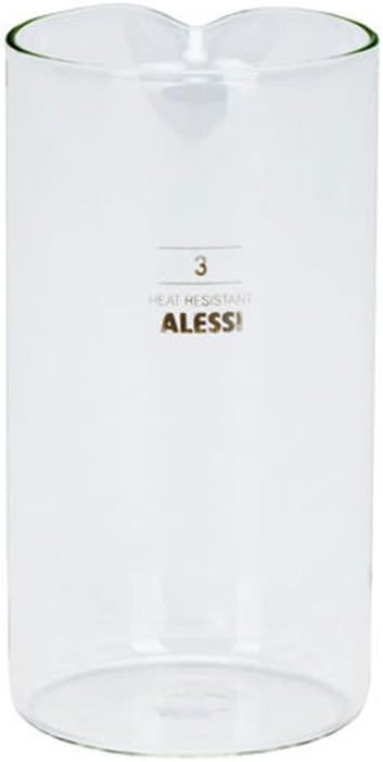 Alessi 35740 Replacement Glass for Coffee Press 11 ounce...