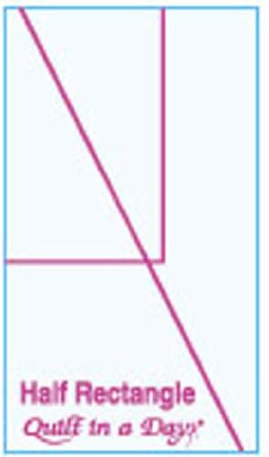 Half Rectangle Template by Quilt in a Day...