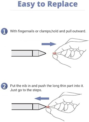 Universal Stylus Pen, Battery Free Touch Screens Stylus Pencils with High Sensitivity & Palm Rejection, Double Headed Phone Tablet Pen for Huawei ...